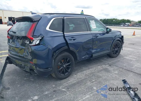 2024 Honda Cr-V Hybrid Sport z USA, uszkodzony, nr VIN 7FARS6H58RE014140